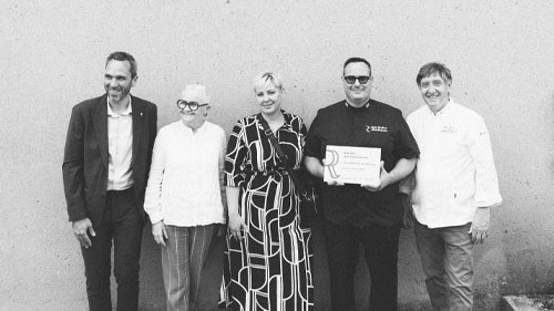 remise titre maitre restaurateur les Saveurs de Nicolas - restaurant Novoitou - Rennes